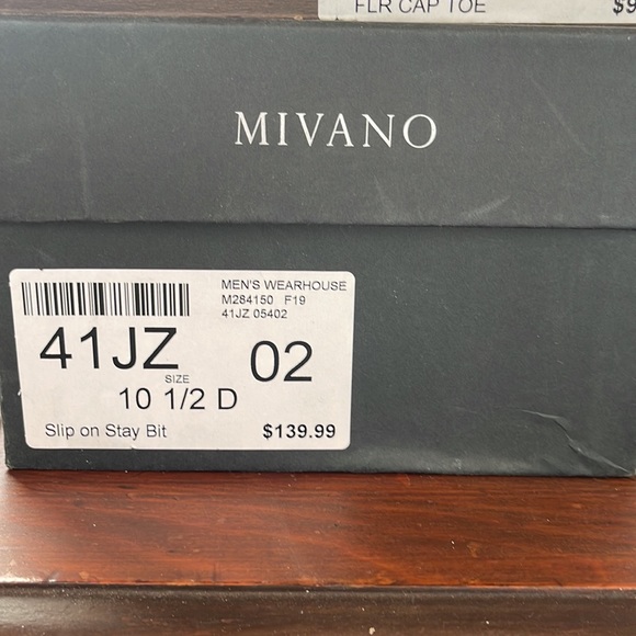 Black Leather Loafers by Mivano size 10 1/2 D barely worn like new. - Picture 6 of 6